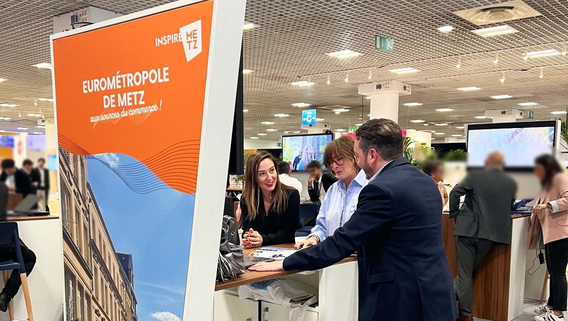 Photo qui représente un salon auquel a participé l'Eurométropole